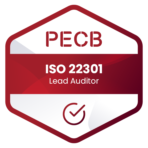 Recursos certificados em ISO 22301 Lead Auditor